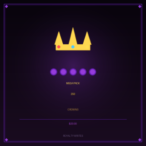 Mega Pack — 250 Crowns