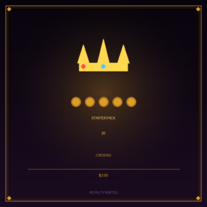 Starter Pack — 20 Crowns